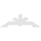 Ekena Millwork Vanguard Architectural Grade PVC Gable Bracket, 72"W x 24"H x 6"D x 6"F, 8/12 Pitch GBP072X24X0606VAN00 - alternate 4